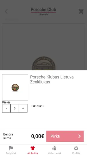Porsche Club Lithuania screenshot 3