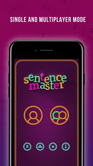English Sentence Builder Game Screenshot