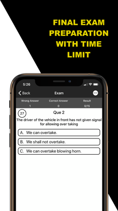 RTO Exam - Driving Licence screenshot 4