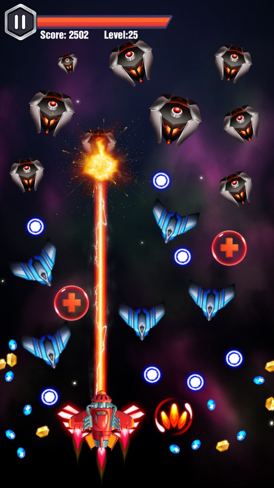 #2. Galaxy Shooter - Space Attack (iOS) 由: Quang Bui