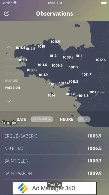 Météo Bretagne screenshot 7 of 9