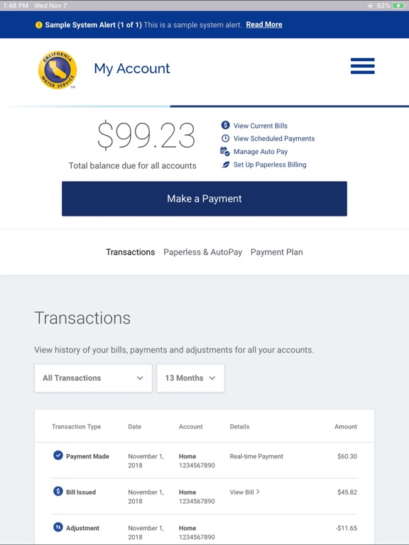 Screenshot #6 pour California Water Service