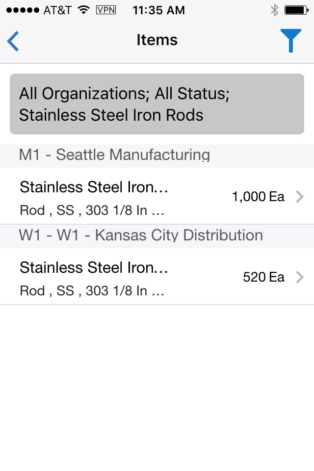 Inventory for EBS screenshot 3