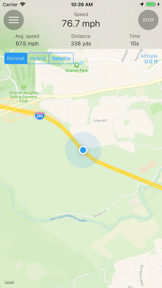 Map Tracks - gps logger screenshot