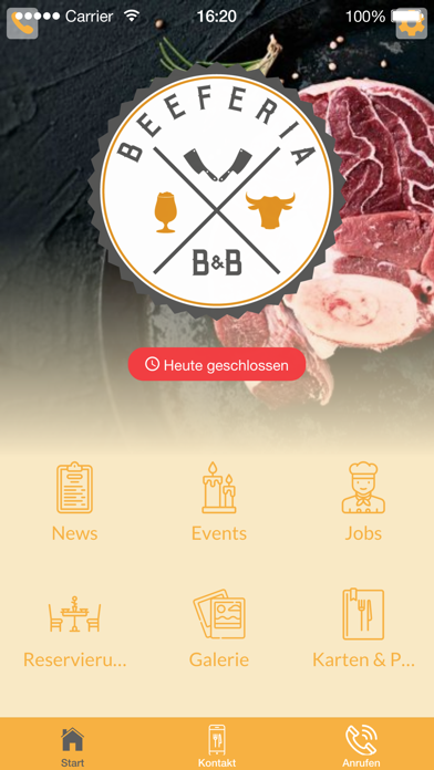 Beeferia app screenshot