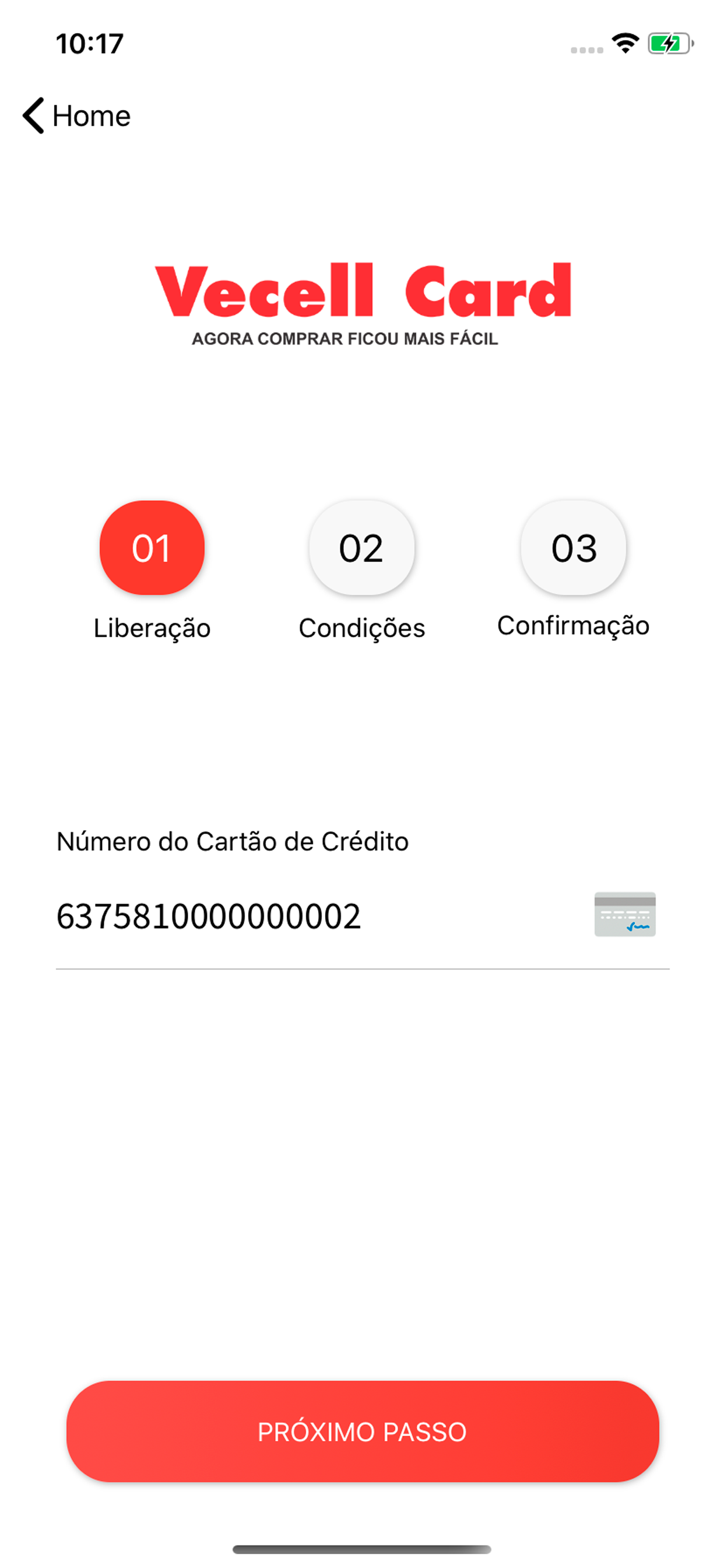 Vecell Card