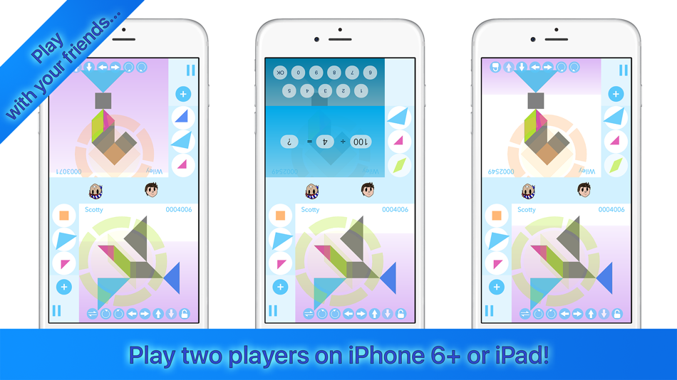 #1. Tap Tangram (iOS) 由: pkclSoft