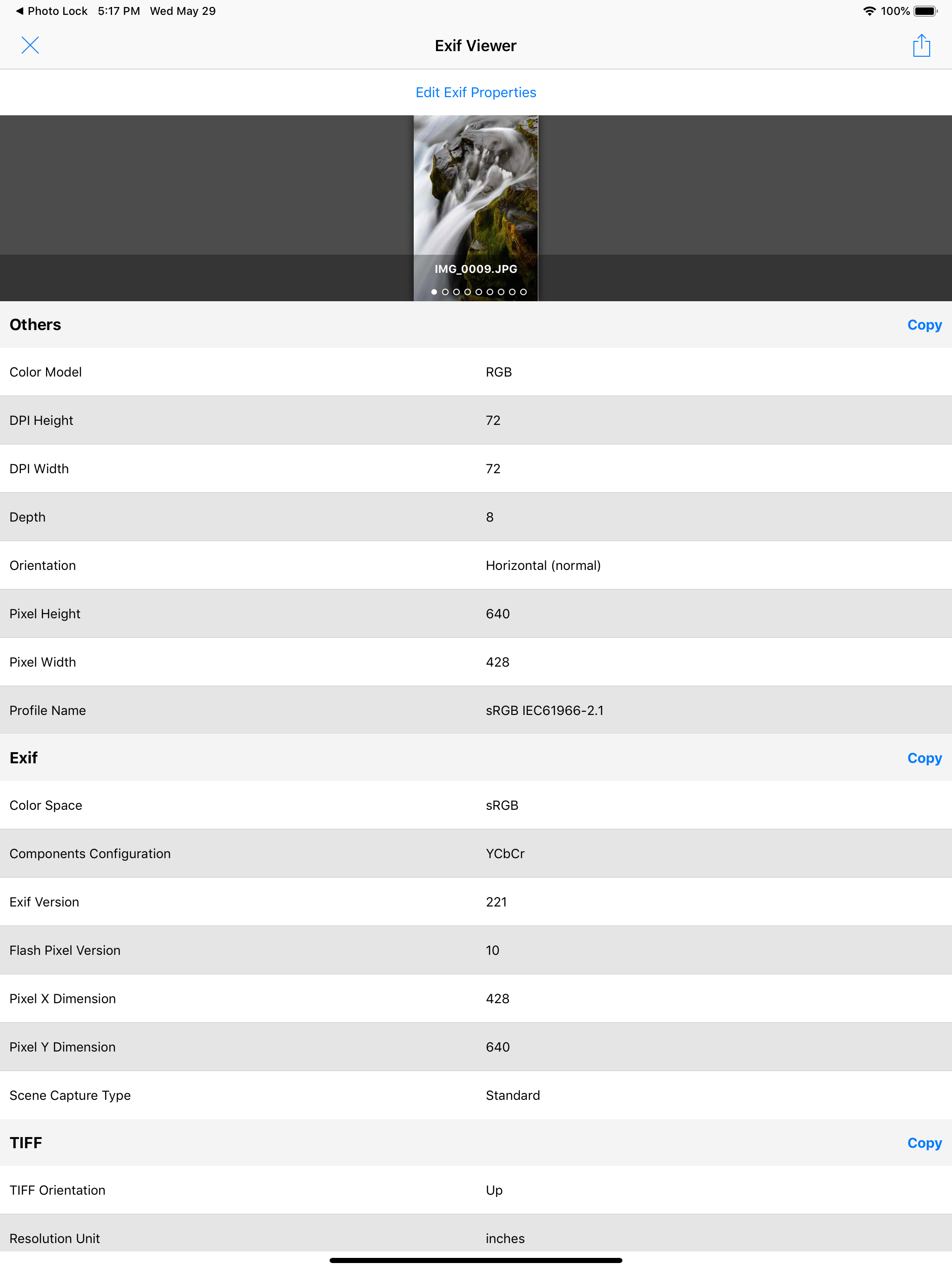 Photo Info - Exif Data Viewer