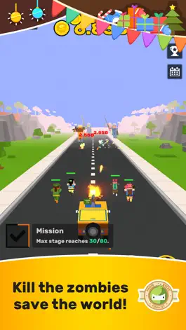 Game screenshot Idle Convoy VS Zombies Inc mod apk