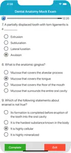 Dental Anatomy Quizzes screenshot #6 for iPhone