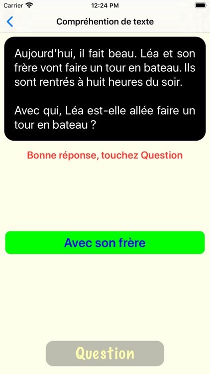 Compréhension De Texte screenshot-3