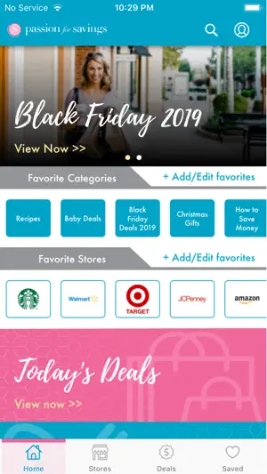 Passion For Savings screenshot 1