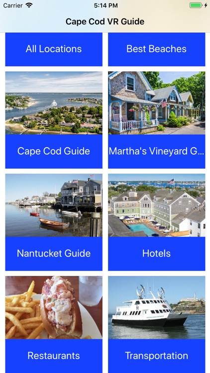 VR Guide: Cape Cod and Islands