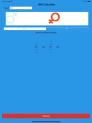 bmi calculator pro. ipad bildschirmfoto 3