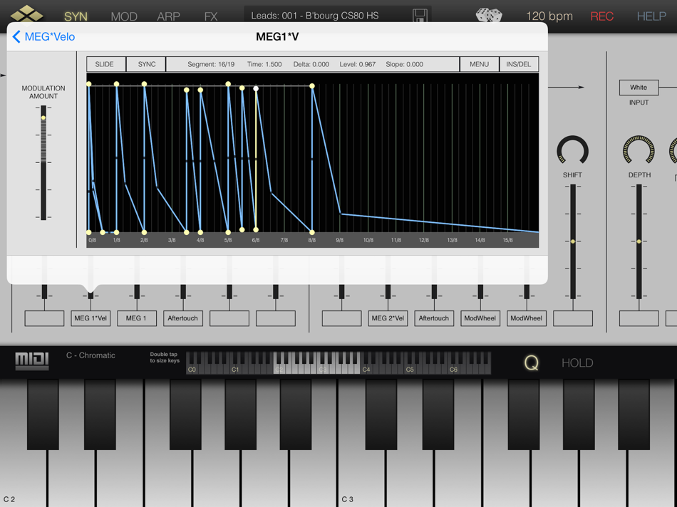 #5. Tera Synth (iOS) 由: Harry Gohs