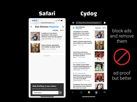 Screenshot #6 pour Cydog Browser