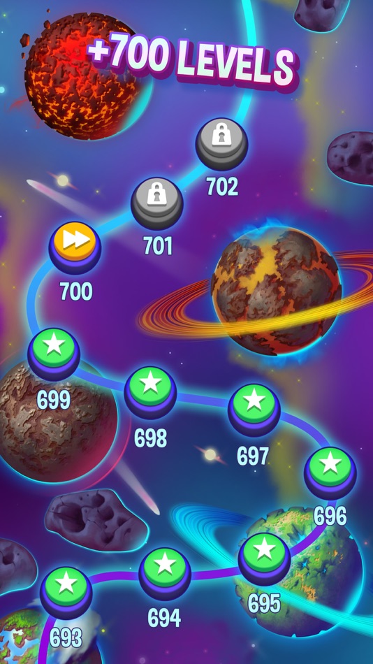 #4. Aliens in Chains Space Puzzle (iOS) 由: Liquid Games