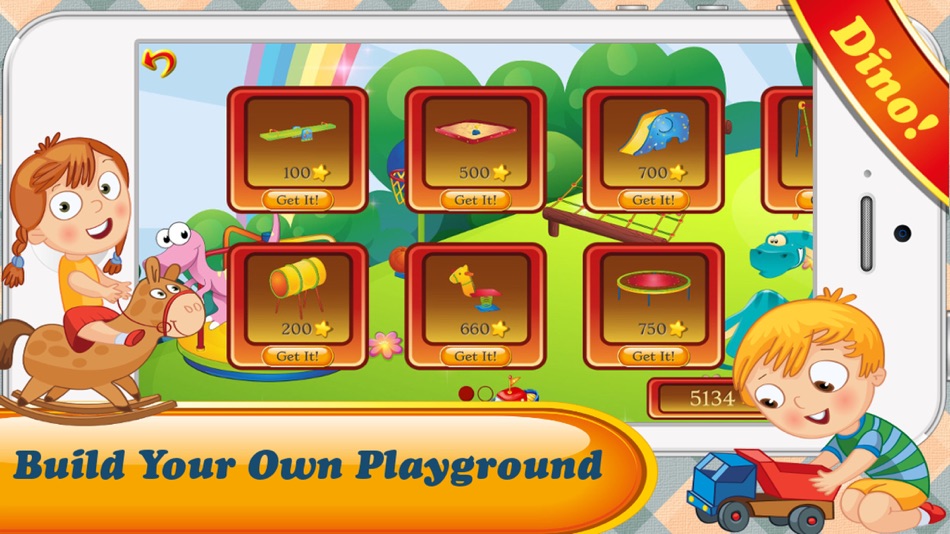 #4. Dino Companion learning games (iOS) 由: Tiltan Games (2013) LTD