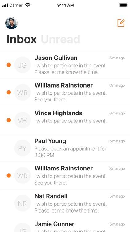 Customer Lobby Mobile