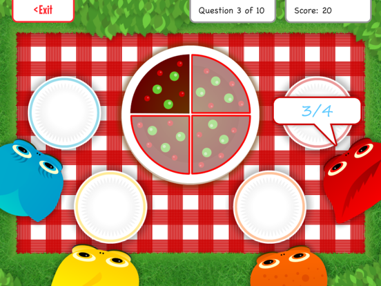 Screenshot #4 pour Squeebles Fractions