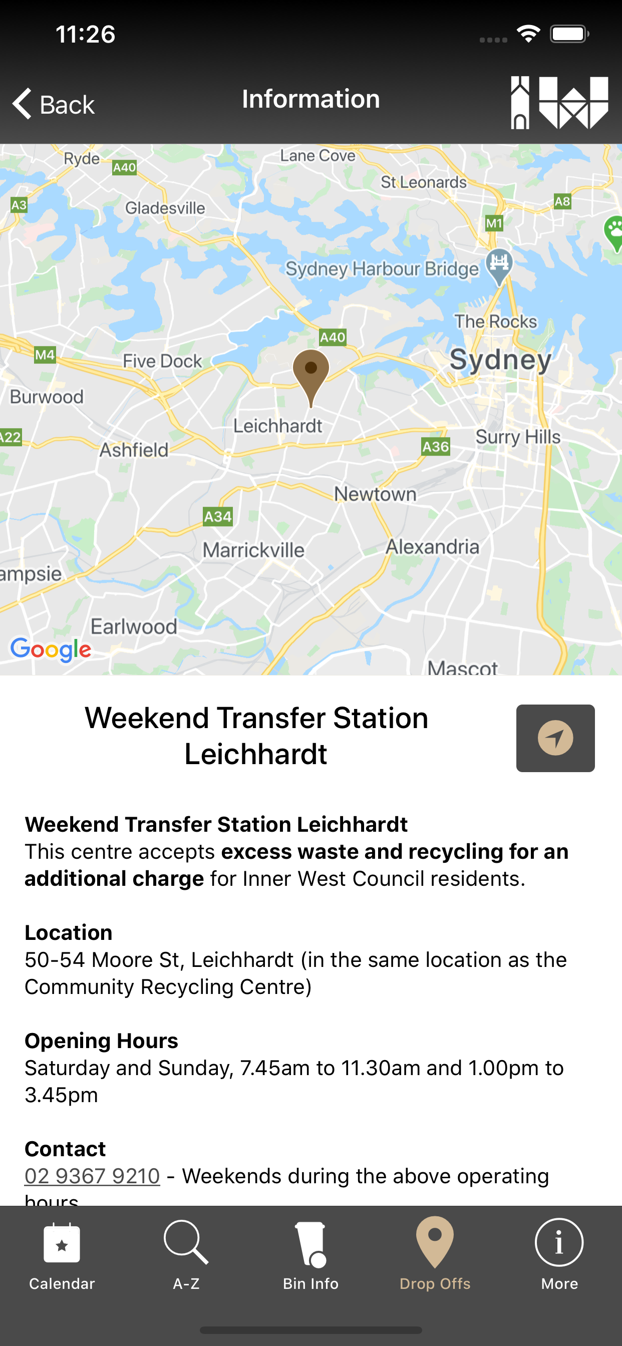 Inner West Council Your Waste screenshot 4
