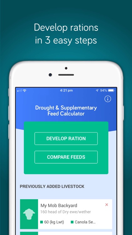 Drought & Supp Feed Calculator