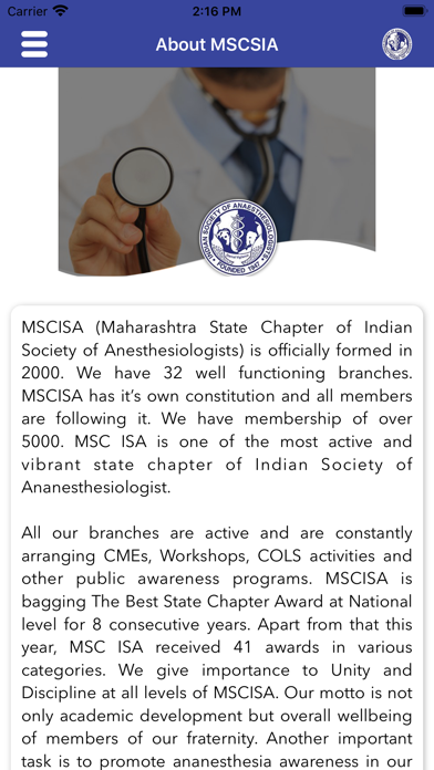 MSCISA Screenshot