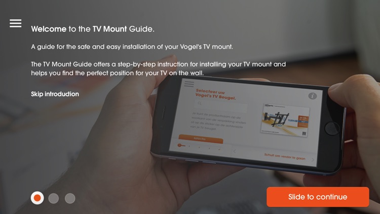 hjælpemotor Motivering modtagende DrillRight™/TV Mount Guide App by Vogel's Products B.V.