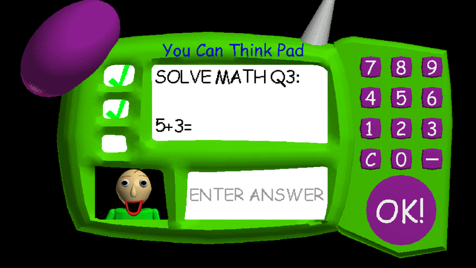 #2. Baldi's Basics Classic (iOS) Podle: Basically Games, LLC