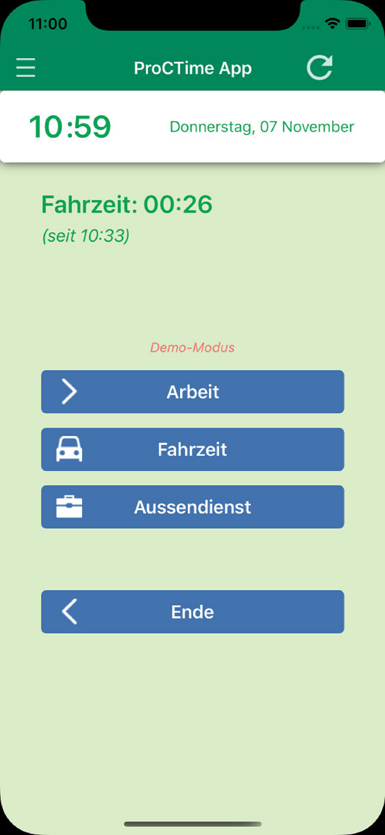 ProCTime App screenshot 4