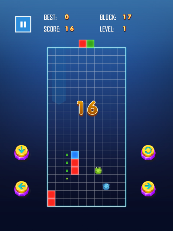 Screenshot #5 pour Hexa Square Block Puzzle - Fun