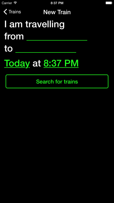 Track - Real time trains Screenshot
