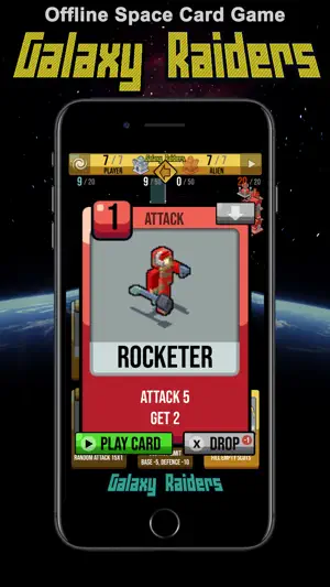 Galaxy Raiders - space cards screenshot 4