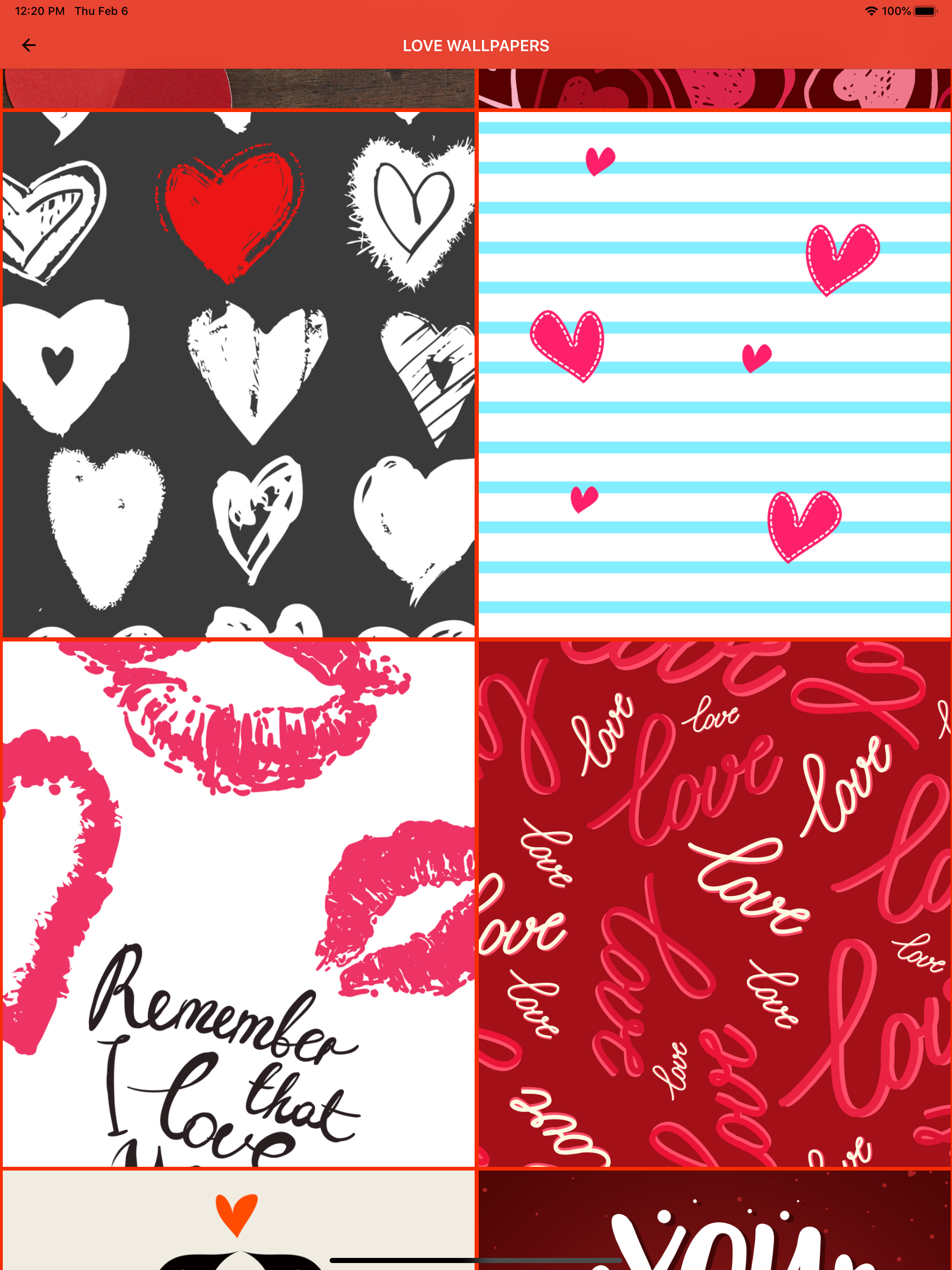 Romantic Love Backgrounds