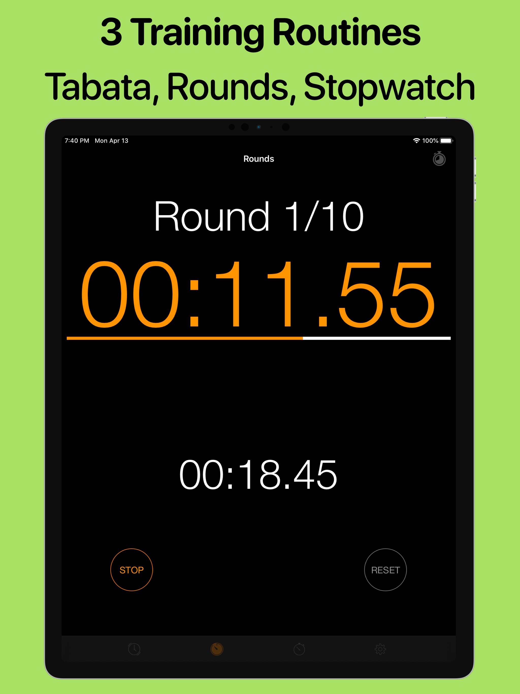 Workout Timer - HIIT Tabata