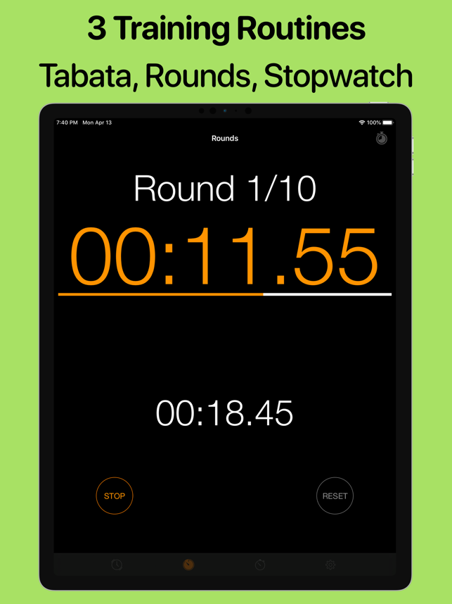 ‎Workout Timer - HIIT Tabata Screenshot