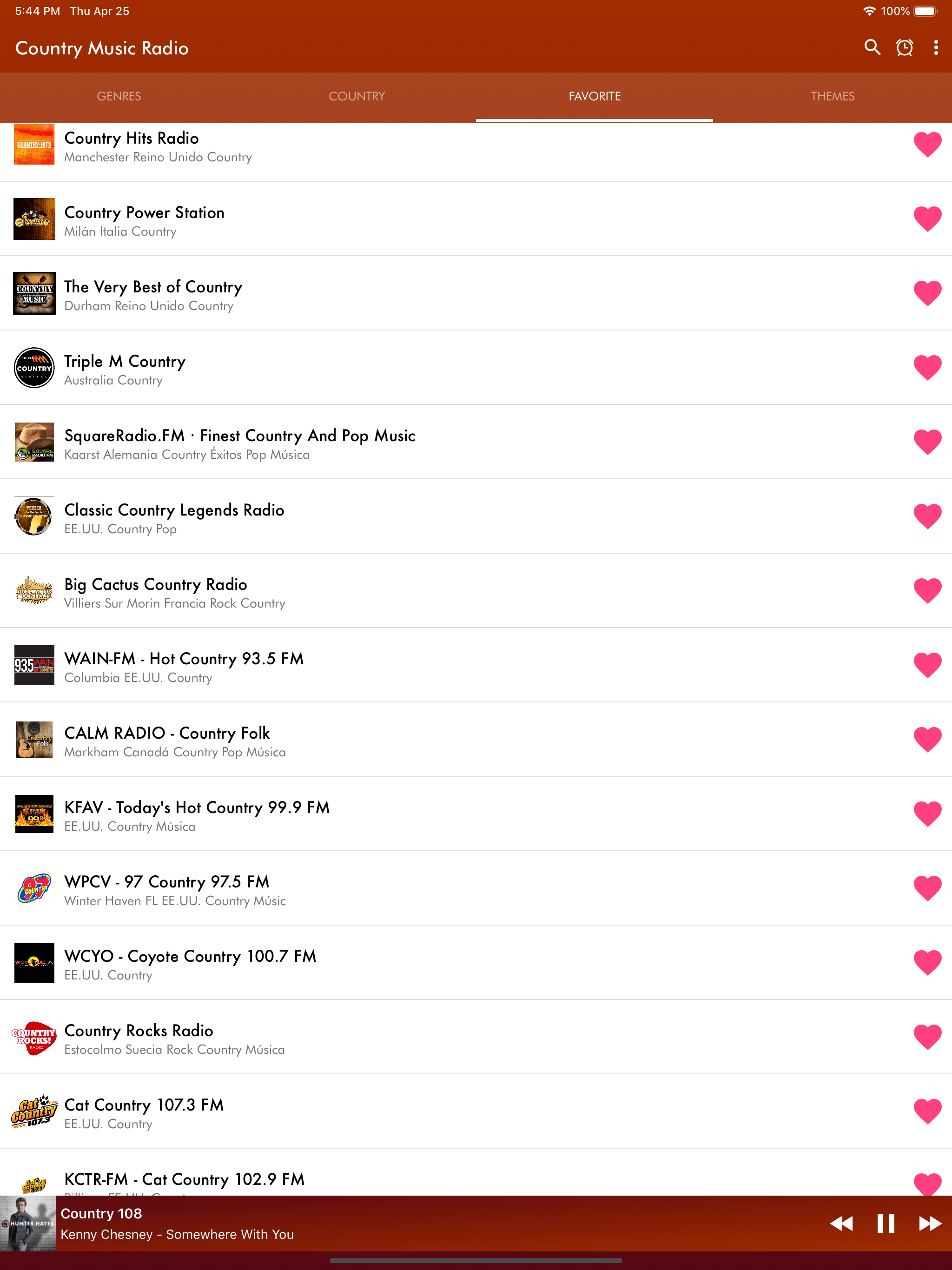 Country Music Radio app screenshot 7