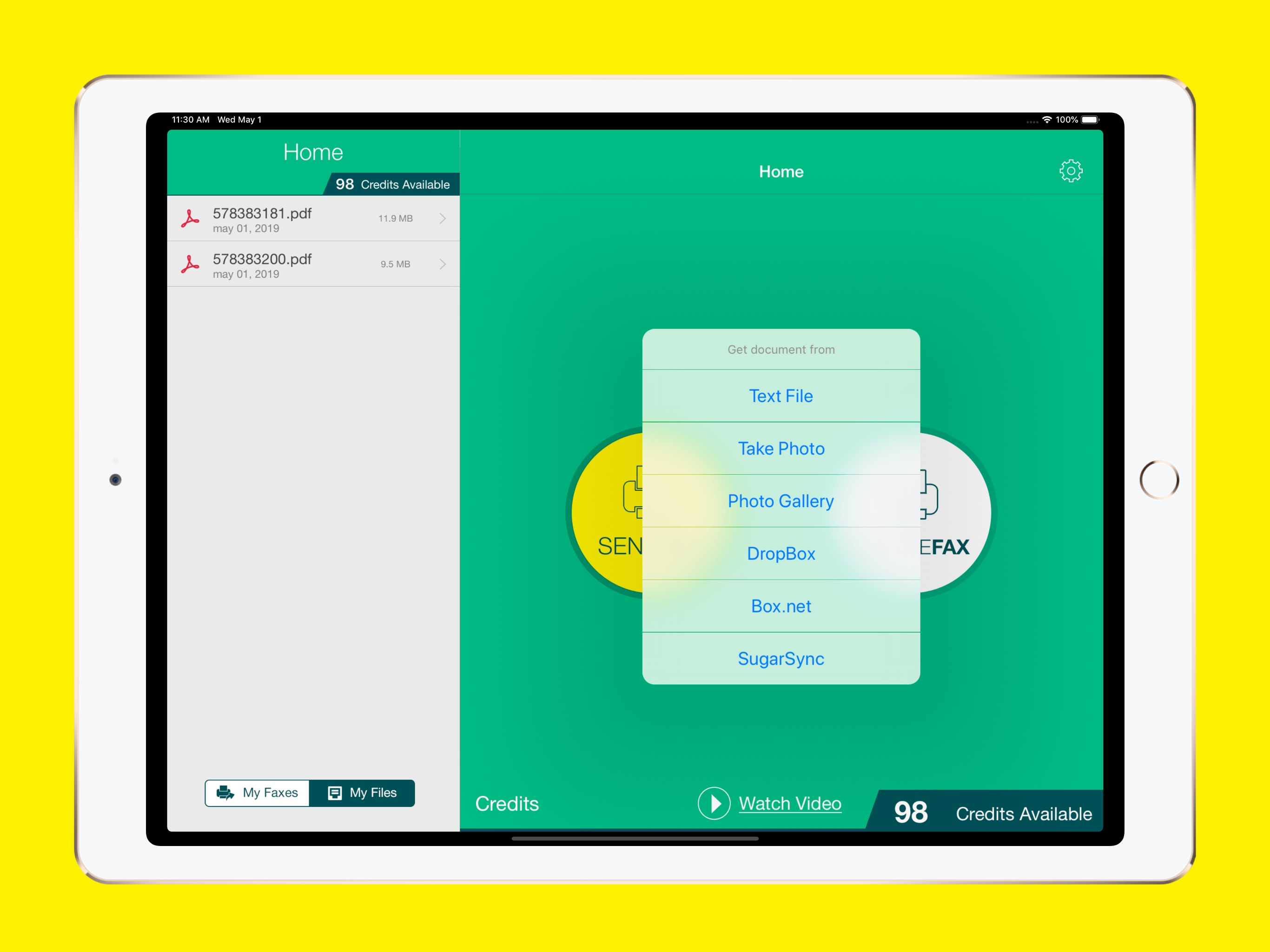 Fax Pro - send receive faxes screenshot 8