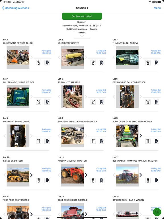 Screenshot #5 pour Kidd Family Auctions