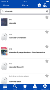 Polimi Library screenshot