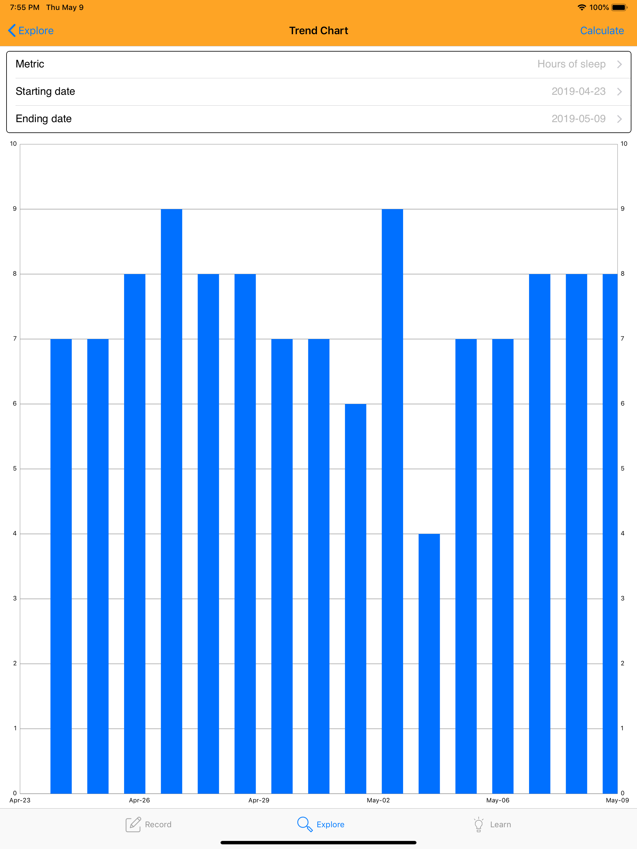 My Data Tracker