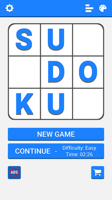 Screenshot #1 pour Sudoku King.