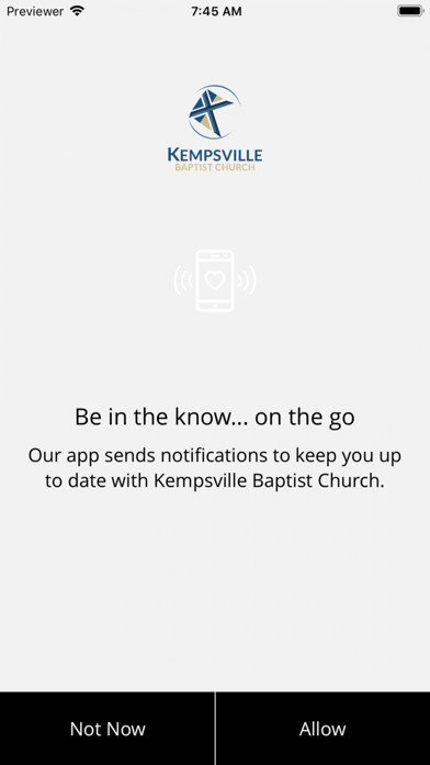 Kempsville Baptist screenshot 2
