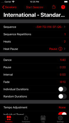 Ballroom Competition Trainer screenshot 2