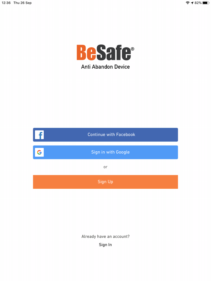 BeSafe Anti Abandon Device
