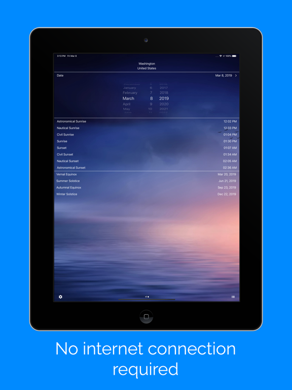 Screenshot #5 pour Sunrise and Sunset Times