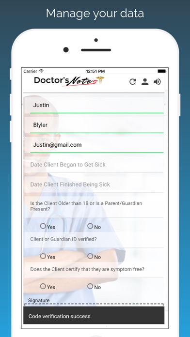 Nurse Console Screenshot