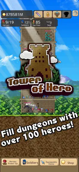 Game screenshot Tower of Hero mod apk