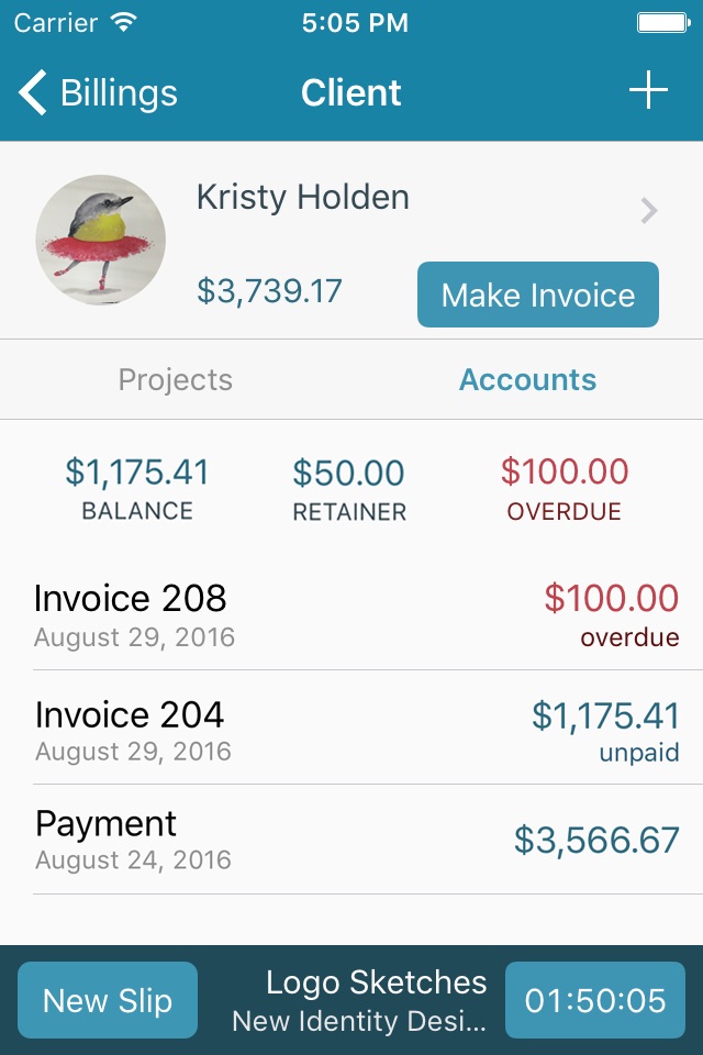 Billings Pro - Time & Invoice screenshot 4