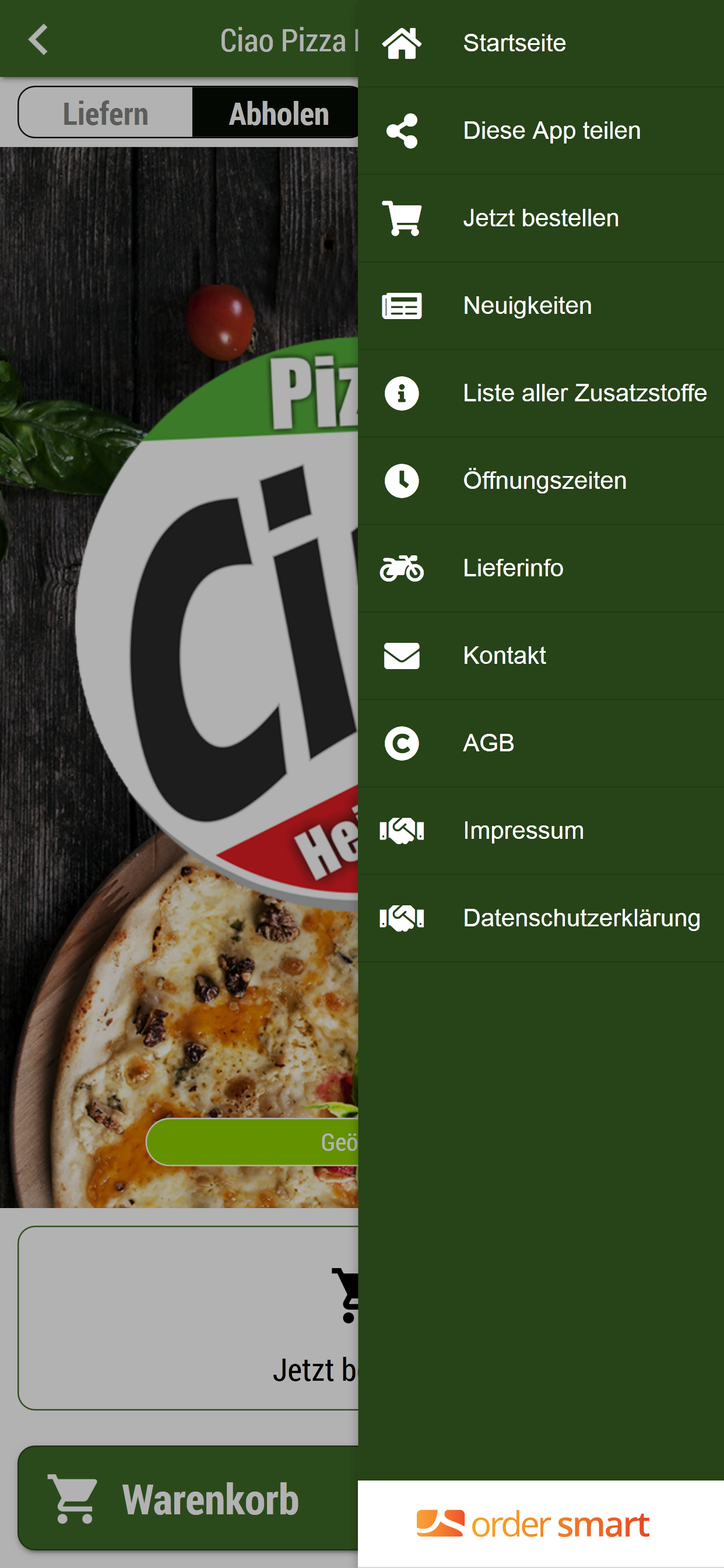Ciao Pizza Heimservice